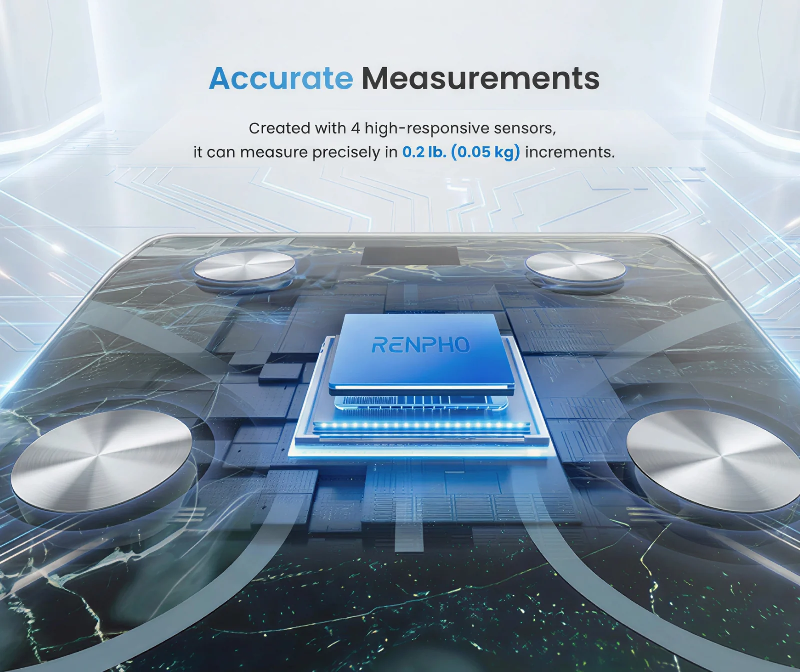 Elis 1+ Smart Body Scale (USB Chargeable) - Image 6