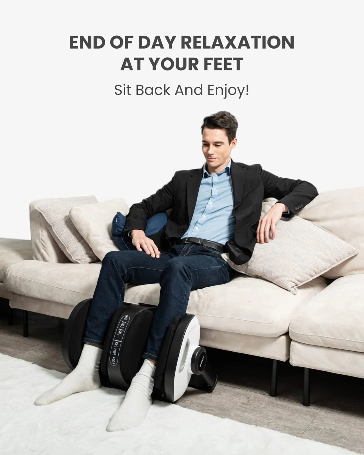 Shiatsu Calf & Foot Massager Pro 2 - Image 7
